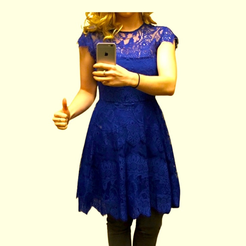 BB Dakota Blue Dress